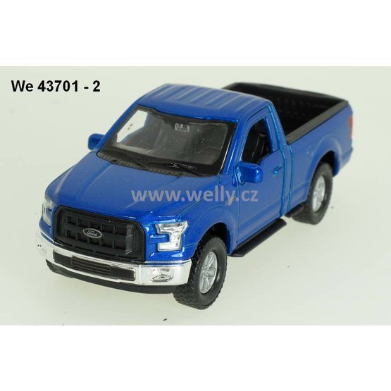 Welly 1:34-39 Ford 2015 F-150 Regular Cab (blue) - code Welly 43701, modely aut