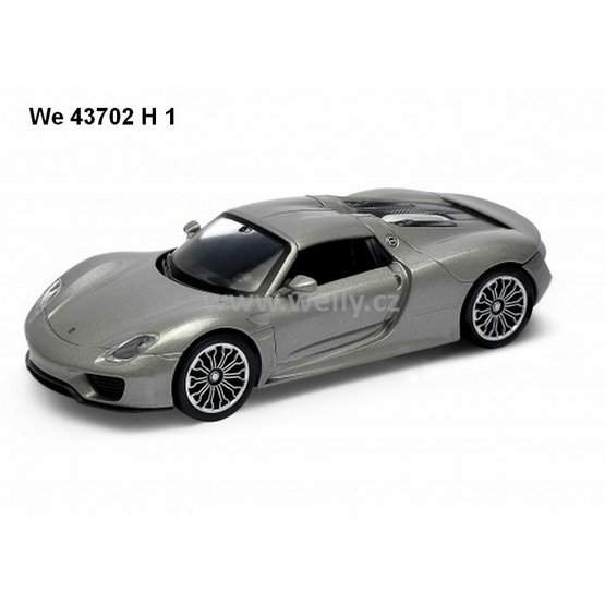 Welly 1:34-39 Porsche 918 Spyder hard top (grey) - code Welly 43702H, modely aut