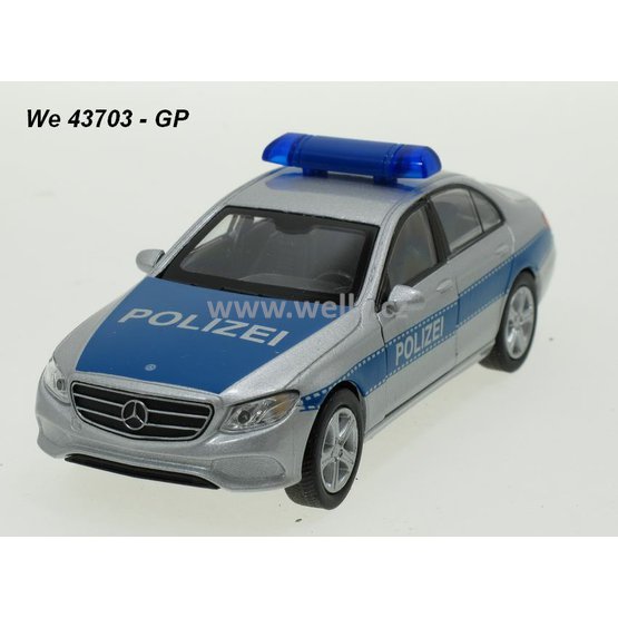 Welly 1:34-39 Mercedes-Benz 2016 E-Class (Polizei) - code Welly 43703GP, modely aut