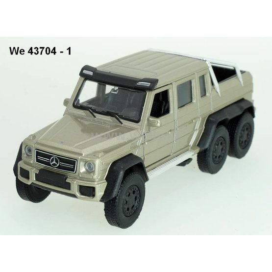 Welly 1:34-39 Mercedes-Benz G 63 AMG 6x6 (gold) - code Welly 43704, modely aut