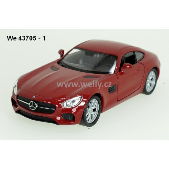 Welly 1:34-39 Mercedes-Benz AMG GT (red) - code Welly 43705, modely aut