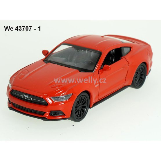 Welly 1:34-39 Ford 2015 Mustang GT (red) - code Welly 43707, modely aut