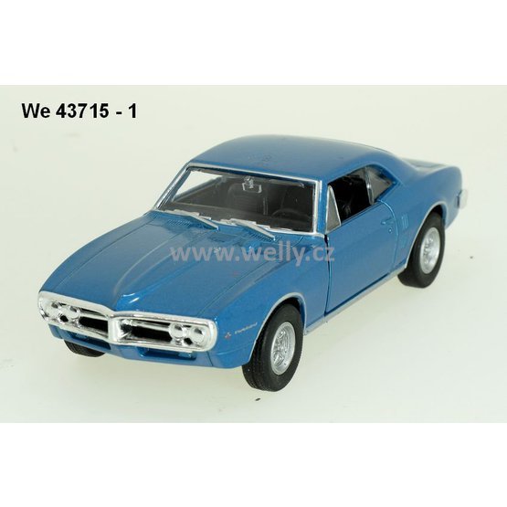 Welly 1:34-39 Pontiac Firebird 1967 (blue) - code Welly 43715, modely aut