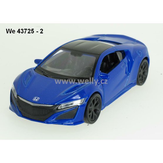 Welly 1:34-39 Honda NSX 2015 (blue) - code Welly 43725, modely aut