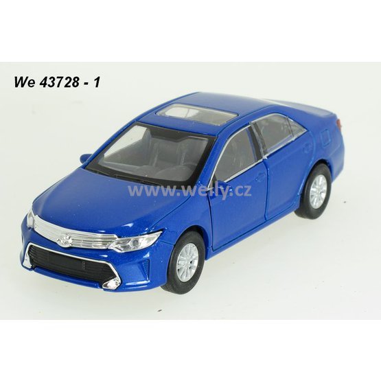 Welly 1:34-39 Toyota Camry 2016 (blue) - code Welly 43728, modely aut