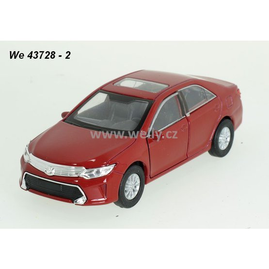 Welly 1:34-39 Toyota Camry 2016 (red) - code Welly 43728, modely aut