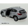 Mazda CX-5 (silver) - code Welly 43729, modely aut