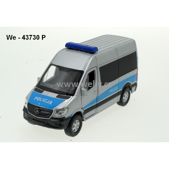 Welly 1:34-39 M-B Sprinter Panel Van (Policja) - code Welly 43730P, modely aut