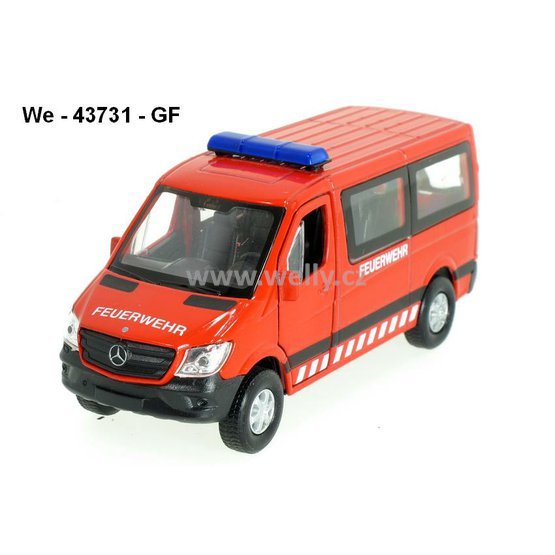 Welly 1:34-39 M-B Sprinter Traveliner (Feuerwehr) - code Welly 43731GF, modely aut