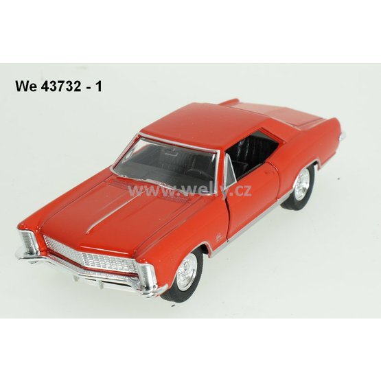 Welly 1:34-39 Buick Riviera Gran Sport (red) - code Welly 43732, modely aut
