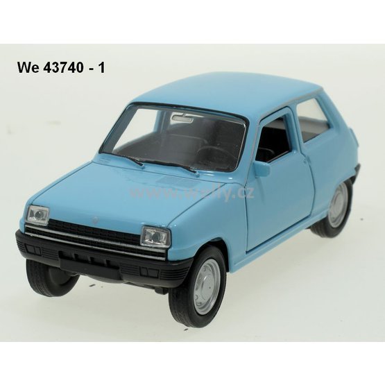 Welly 1:34-39 Renault 5 (light blue) - code Welly 43740, modely aut