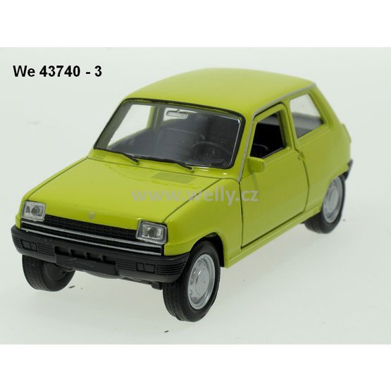 Welly 1:34-39 Renault 5 (yellow) - code Welly 43740, modely aut