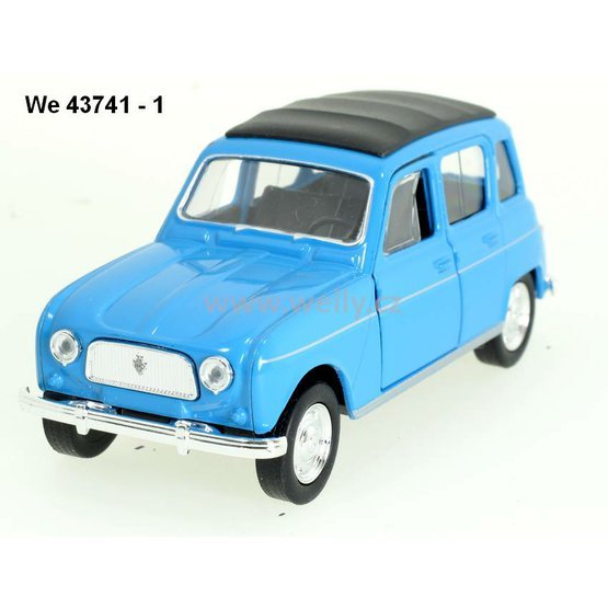 Welly 1:34-39 Renault 4 (blue) - code Welly 43741, modely aut