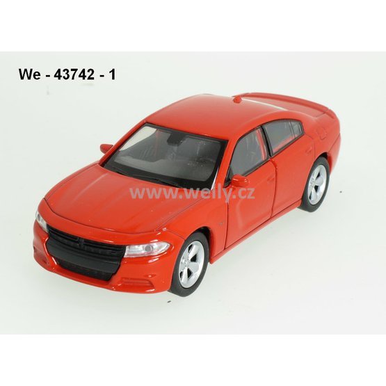 Welly 1:34-39 Dodge 2016 Charger R/T (red) - code Welly 43742, modely aut