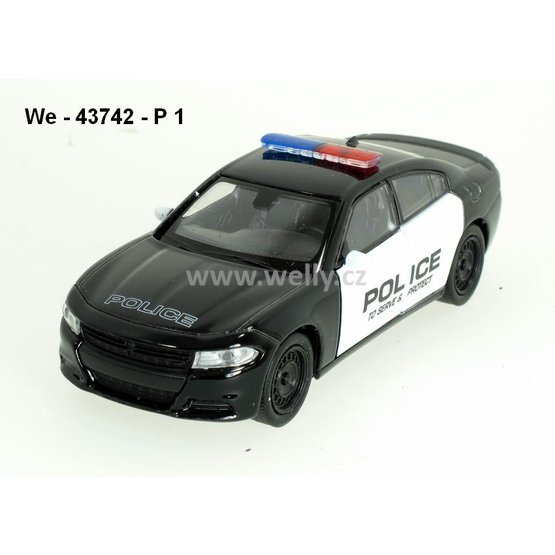 Welly 1:34-39 Dodge 2016 Charger R/T (police) - code Welly 43742P, modely aut