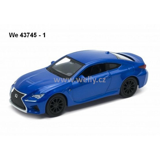 Welly 1:34-39 Lexus RC F (blue) - code Welly 43745, modely aut