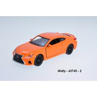 Welly 1:34-39 Lexus RC F (orange) - code Welly 43745, modely aut