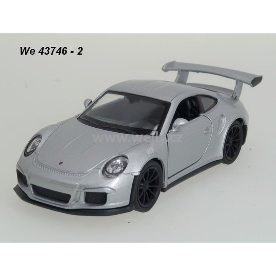 Welly 1:34-39 Porsche 911 GT3 RS (silver) - code Welly 43746, modely aut