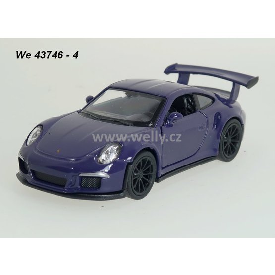 Welly 1:34-39 Porsche 911 GT3 RS (violet) - code Welly 43746, modely aut