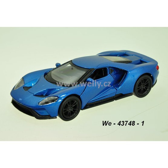Welly 1:34-39 Ford 2017 GT (blue) - code Welly 43748, modely aut