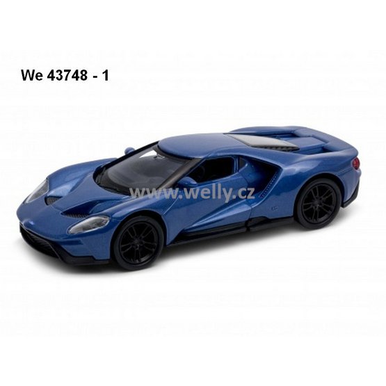Welly 1:34-39 Ford 2017 GT (blue) - code Welly 43748, modely aut