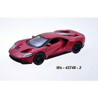 Welly 1:34-39 Ford 2017 GT (red) - code Welly 43748, modely aut