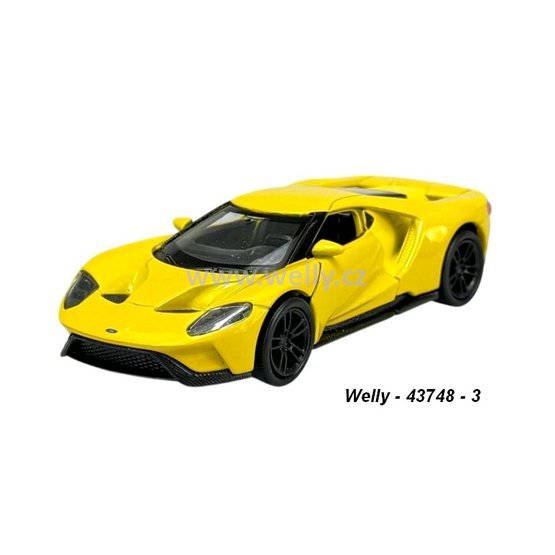 Welly 1:34-39 Ford 2017 GT (red) - code Welly 43748, modely aut