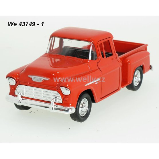 Welly 1:34-39 Chevrolet 1955 Stepside (red) - code Welly 43749, modely aut