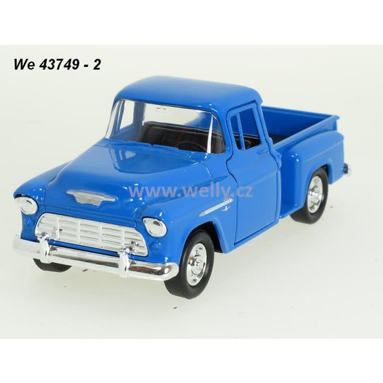 Welly 1:34-39 Chevrolet 1955 Stepside (blue) - code Welly 43749, modely aut