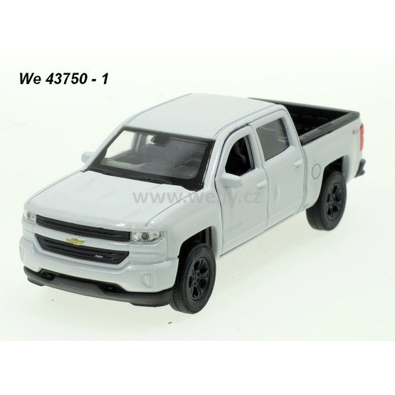 Welly 1:34-39 Chevrolet 2017 Silverado (white) - code Welly 43750, modely aut