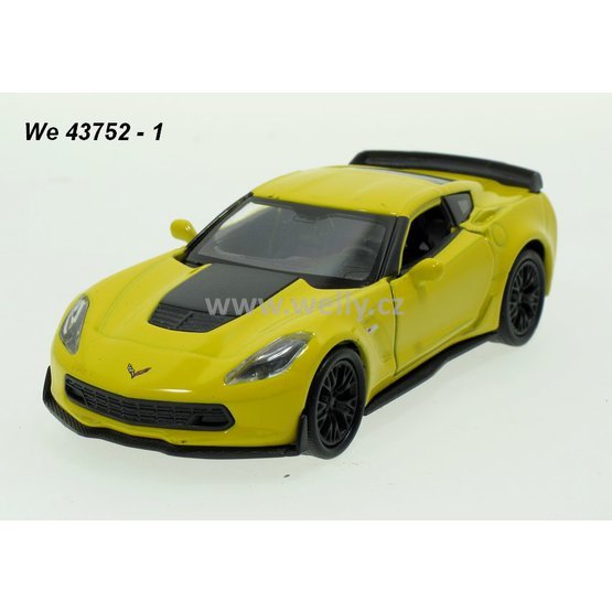 Welly 1:34-39 Chevrolet 2017 Corvette Z06 (yellow) - code Welly 43752, modely aut
