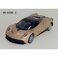 Welly 1:34-39 Pagani Huyara (gold) - code Welly 43756, modely aut