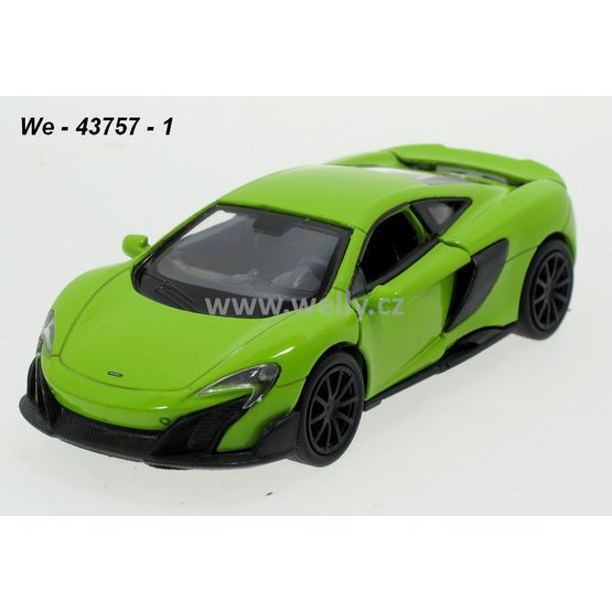 Welly 1:34-39 McLaren 675LT (l.green) - code Welly 43757, modely aut