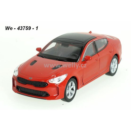Welly 1:34-39 Kia Premium Performance Car (red) - code Welly 43759, modely aut