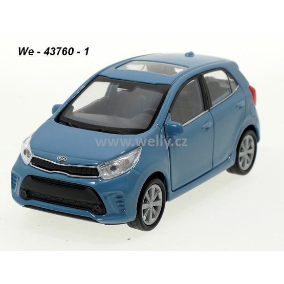 Welly 1:34-39 Kia Picanto new (blue) - code Welly 43760, modely aut
