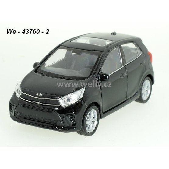 Welly 1:34-39 Kia Picanto new (black) - code Welly 43760, modely aut