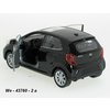 Kia Picanto new (black) - code Welly 43760, modely aut