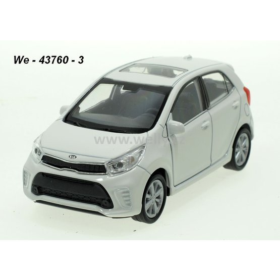 Welly 1:34-39 Kia Picanto new (white) - code Welly 43760, modely aut