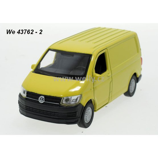 Welly 1:34-39 Volkswagen Transporter T6 Van (yellow) - code Welly 43762, modely aut