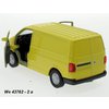 Volkswagen Transporter T6 Van (yellow) - code Welly 43762, modely aut