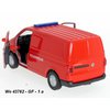 Volkswagen Transporter T6 Van (Feuerwehr) - code Welly 43762GF, modely aut