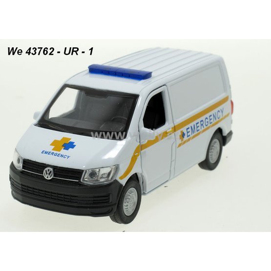 Welly 1:34-39 Volkswagen Transporter T6 Van (Emergency) - code Welly 43762UR, modely aut