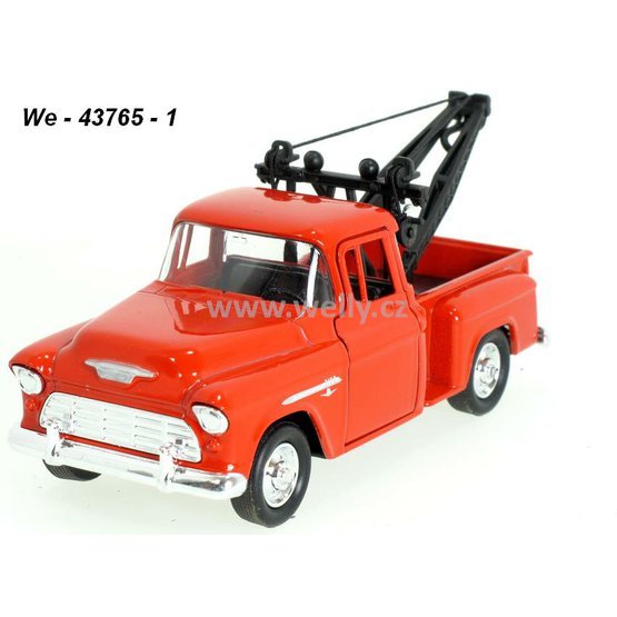 Welly 1:34-39 Chevrolet 1955 Stepside Tow Truck (red) - code Welly 43765, modely aut