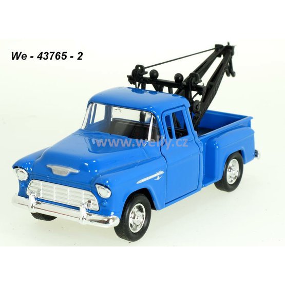 Welly 1:34-39 Chevrolet 1955 Stepside Tow Truck (blue) - code Welly 43765, modely aut