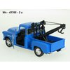 Chevrolet 1955 Stepside Tow Truck (blue) - code Welly 43765, modely aut