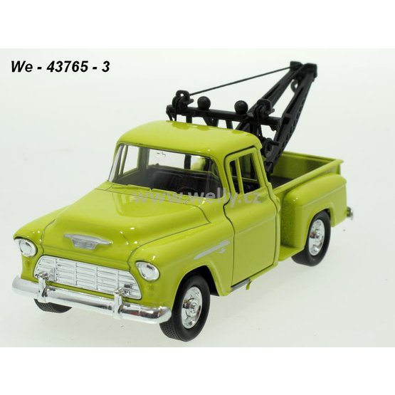 Welly 1:34-39 Chevrolet 1955 Stepside Tow Truck (yellow) - code Welly 43765, modely aut