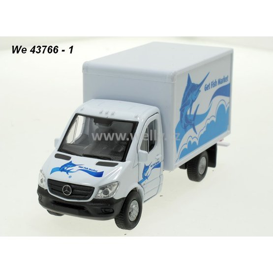 Welly 1:34-39 Mercedes-Benz Sprinter Cargo Box (white) - code Welly 43766, modely aut