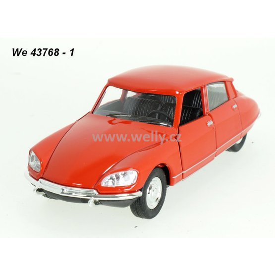 Welly 1:34-39 Citroen 1973 DS 23 (red) - code Welly 43768, modely aut