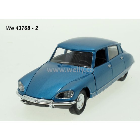Welly 1:34-39 Citroen 1973 DS 23 (blue) - code Welly 43768, modely aut