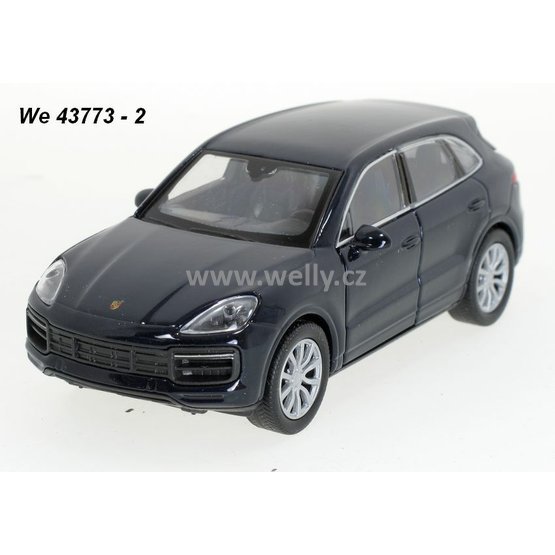 Welly 1:34-39 Porsche Cayenne Turbo (blue) - code Welly 43773, modely aut